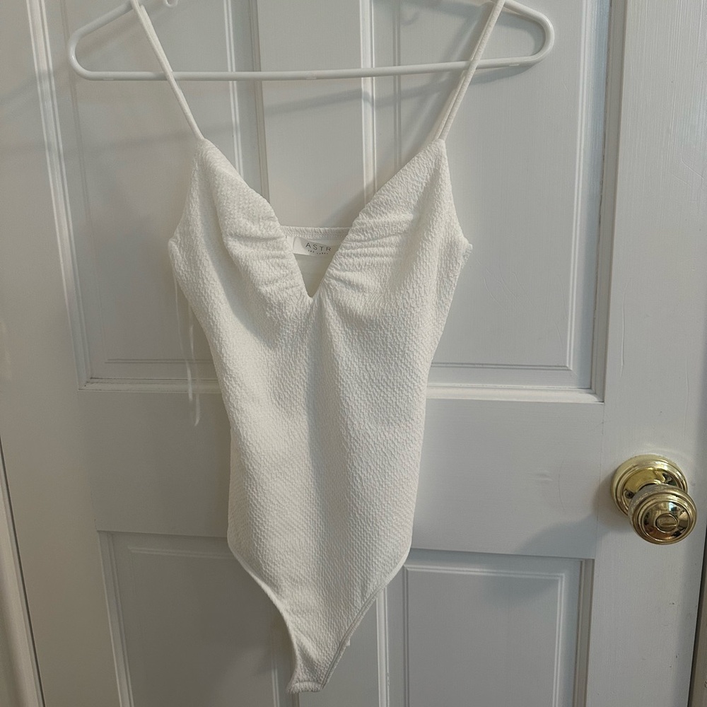 White ASTR the label bodysuit